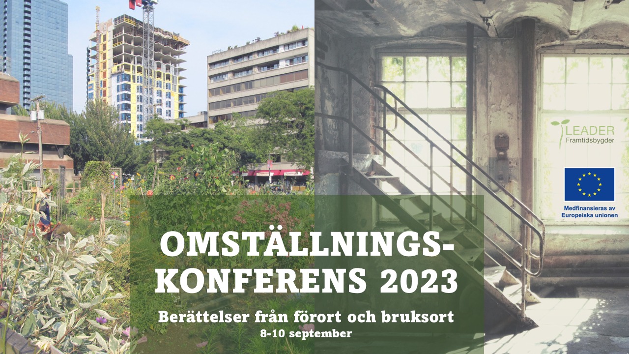 Affisch för omställningskonferensen